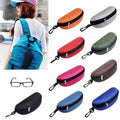 Factory Price Eyewear Cases Sunglasses Reading Glasses Carry Bag Hard Zipper Box Travel Pack Pouch Case Eye Contacts Case