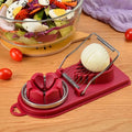 Kitchen Multifunctional Household Preserved Eggs 2 in 1 Egg Cutter Segmentation Device Slicing Egg Cutter