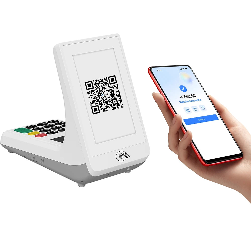 4G NFC E-wallet Payment Collection Stand with Voice Broadcast Speaker for Digital Pay Z45