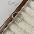 Molten Silver Ring 925 Sterling Silver Irregular Glossy Band Liquid Metal Jewelry for Women Handcrafted Minimalist Ring