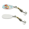 Blank Custom Stainless Steel Fish Hook  Outdoor Sublimation DIY Logo Fish Hook