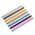 8mm Customized Stainless Steel Straw Colorful Drinking Straws Eco Friendly Straw