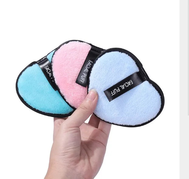 Reusable Makeup  Pads Reusable Rounds Soft Facial Cleaning Puffs