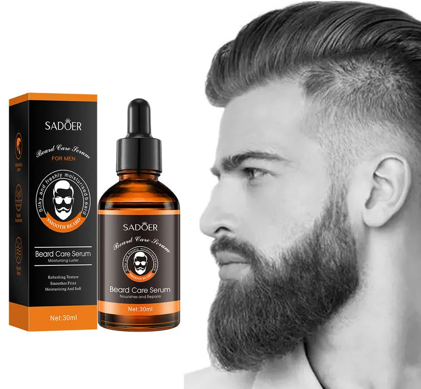 Wholesale Best-selling Men's Beard Care Essence Thick Beard Moisturizing Care Gentle and Without Side Effects