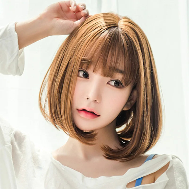ZP LONGFOR Best Selling Female Short Wig Body Wave Short Curly Hair with Transparent Lace Wholesale Bob Wig Head Cover