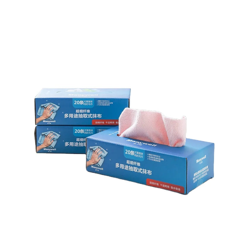 Wholesale Microfiber Cleaning Cloth Kitchen Household Cleaning Extractable Towels