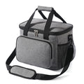 Custom Hot Sell Takeaway Insulation Bags Large Capacity Waterproof Durable Bag 300D Polyester Insulated Cooler Lunch Bag