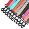 Tactical Nylon Pet Harness Padded Dog Leash for Medium to Large Dogs XL Size Non-Stretching Elastic Corgi P Chain Solid Pattern