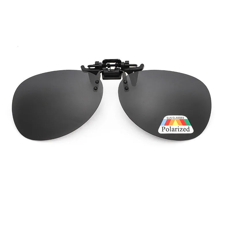 GWTNN OEM Gafas Con Clip De Sol Clip on Flip up Night Polarized Sunglasses