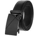 New Brand Men's Leather Automatic Buckle Belt LY36-7795-1