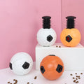 Interactive Football Dog Toys for Aggressive Chewers Teeth Cleaning Toy Soccer Treat Dispensing Toy
