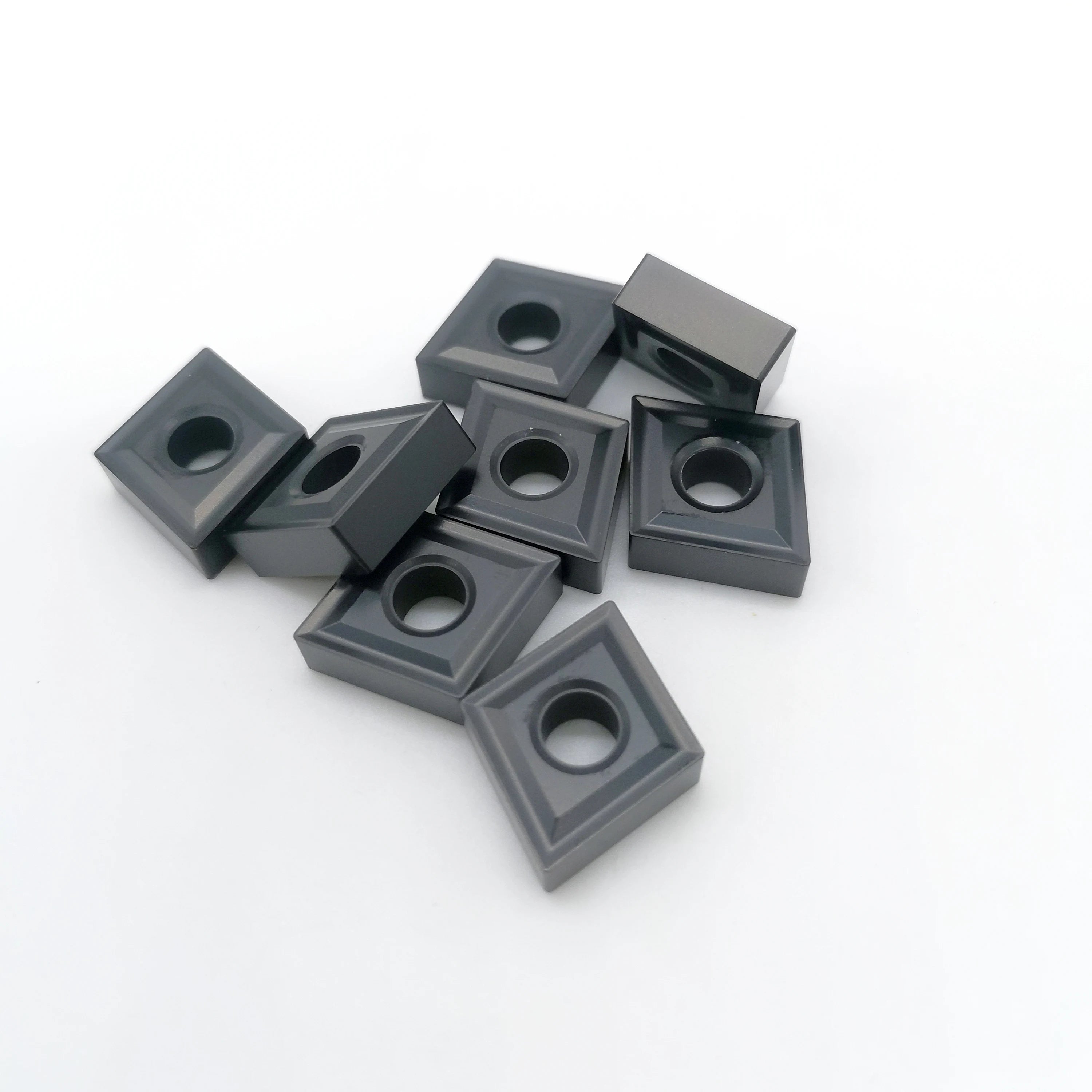 Zhu Zhou Solid Carbide Turning Inserts CNMG120404 CNMG120408 Indexable Turning Tools for Metal Processing