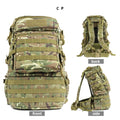 3P Tactical Fan Backpack with Custom Sample Nylon Lining Fashion Style Internal Frame for Hiking