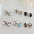 Paso Sico Step Cut Rhinestone New Crystal  Drill 3D Super Flash Nail Rhinestones Rock Candy Armor Accessories 3D Alloy Products