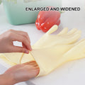 XINGYU Long Dishwashing Kitchen Latex Housesold Gloves Dishwashing Yellow Cleaning Home Use Kitchen Latex Gloves