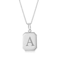 QX Custom Personalized Logo 925 Sterling Silver Fine Jewelry a Letter Memory Women Mom Mothers Day Necklace
