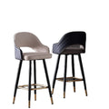 Classic Luxury Quality Nordic Bar Chair Kitchen Color High Bar Chairs PU Leather Bar Stool for Sale
