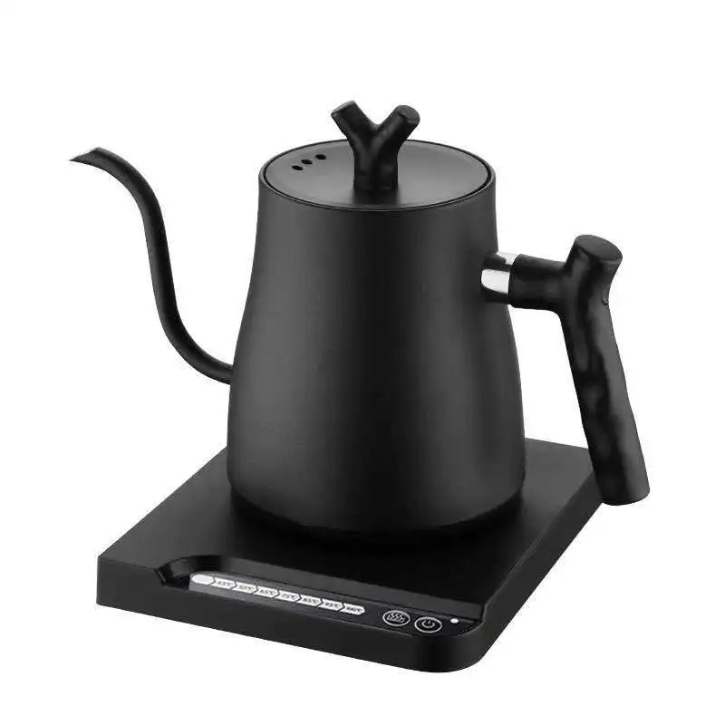 Intelligent Thermostatic Stainless Steel Electric Kettle Hand Washed Gooseneck Water Kettle for Coffee & Tea Sets