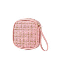 Hot Selling Fashion Black Makeup Storage Handbags Traveling Fabric Portable Keys Change Pad Small Multipurpose Bag for Girl