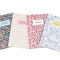 Custom Kraft Paper Dot Lined Journals A5 B6 Size 50 Sheets Soft Cover Printed Classmate Notebook Blank Saddle Stitch Notebook