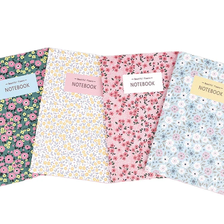 Custom Kraft Paper Dot Lined Journals A5 B6 Size 50 Sheets Soft Cover Printed Classmate Notebook Blank Saddle Stitch Notebook