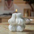 J-5156 3D Stripe Wave Column Aromatherapy Candle Silicone Mold  Geometric Square Candle Silicone Mould for Diy Plaster Ornaments