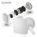 Wall Mounted Smart ERV Recuperator with Enthalpy Heat Exchanger 92% Efficiency Modern Design