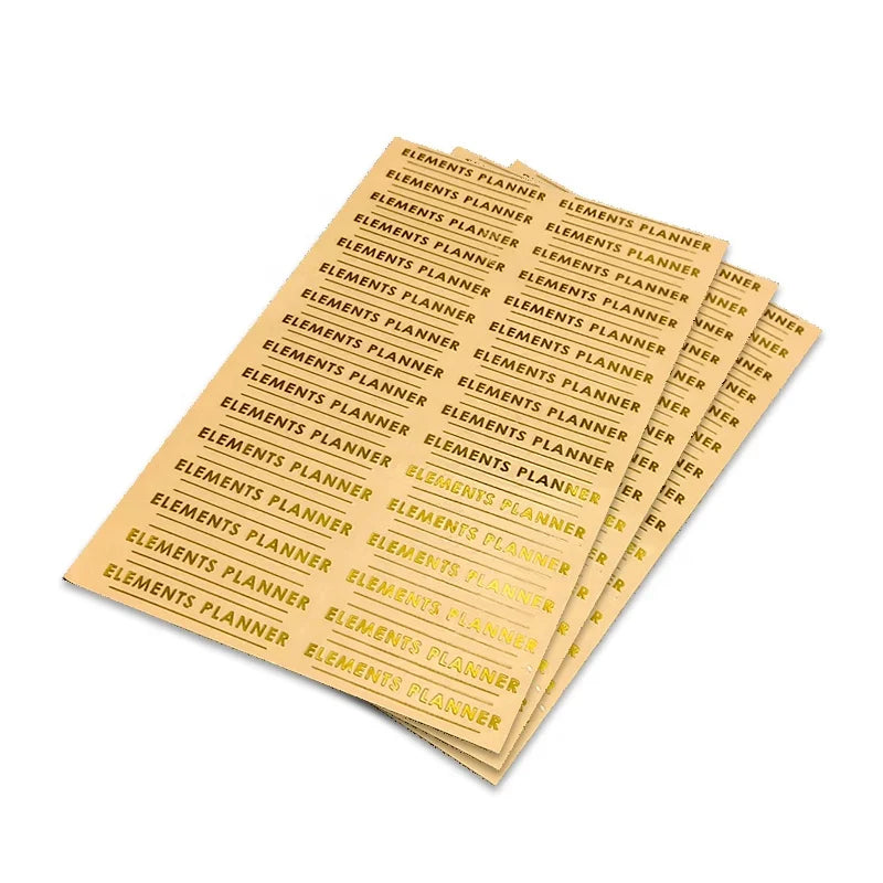 Customized Logo Stickers 3D Metal Stickers Metallic Letters Labels for Toothpaste Shampoo Skin Care Perfume Lipstick-Made Vinyl