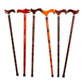 Non-slip Solid Wood Walking Stick for the Elderly T-handle Cane