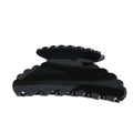 Gmagic Random Design Fashionable Multi Color Acetate Shark Luxury Hair Claw Card-Style Claw Clips for Long Hair