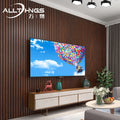 China Producers Bamboo Fiber Wpc Fluted Decorative Wood Wall Panels for Living Room Decoration