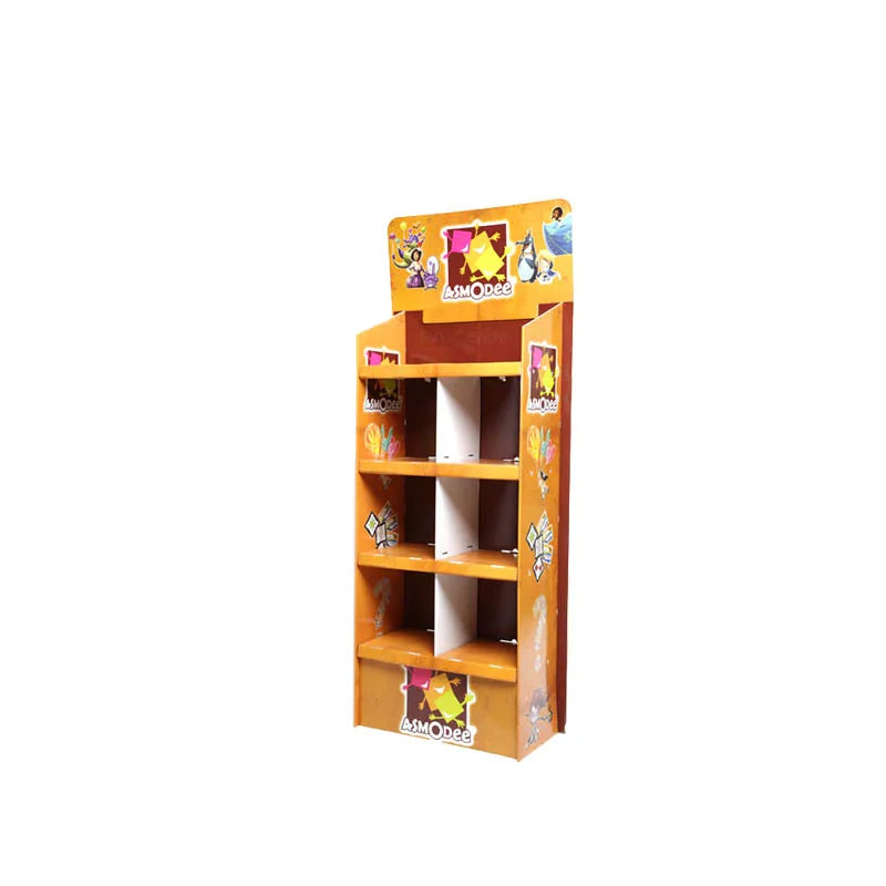 Free Design Cardboard Beer Can Display Racks Cigarettes Cardboard Display Point of Sale Display Stands