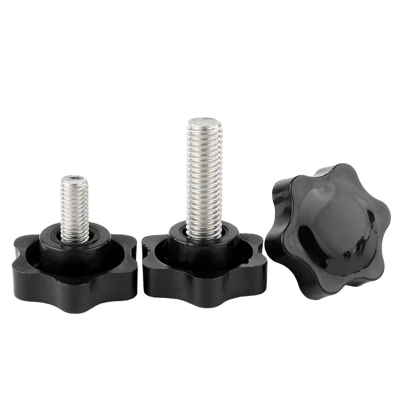 China Factory Plastic Torx Handle Screw Torx Screw Star Handle Bolt Five-pointed Star Plastic Head Thumb Screw