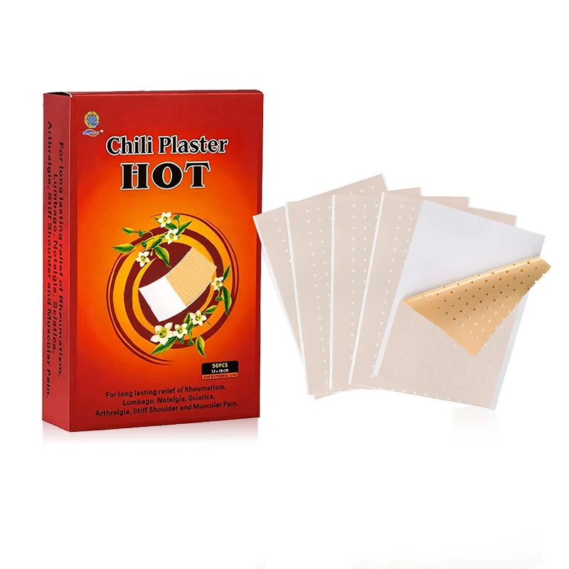 Free Sample OEM Service Pain Patch Chili Plaster
