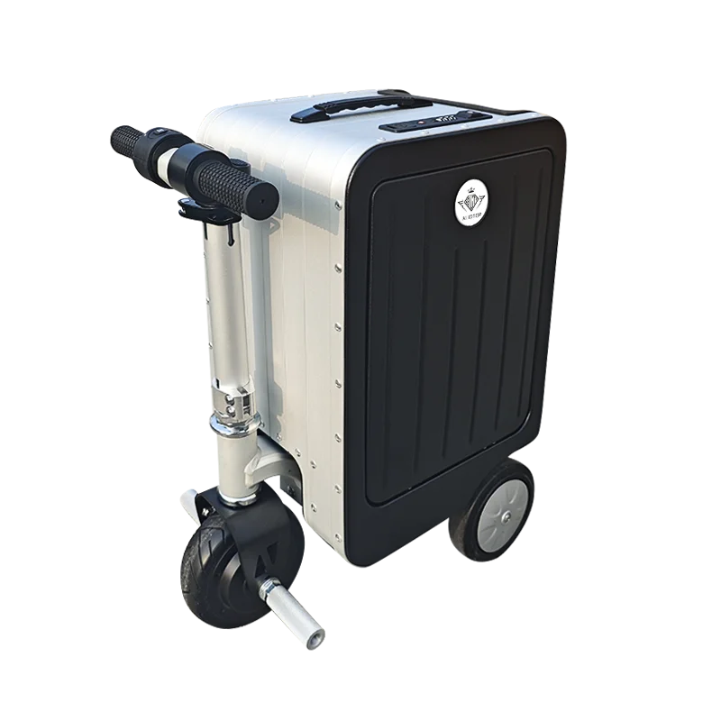 Modern Unisex Light Weight Durable Aluminium Spinner Luggage Factory Wholesale Stylish Frame Suitcase Easy Portable Carry-Ons