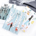 2024 Notebook Custom Printing Spiral Binding Custom Color Fabric Hardcover Cover Journal