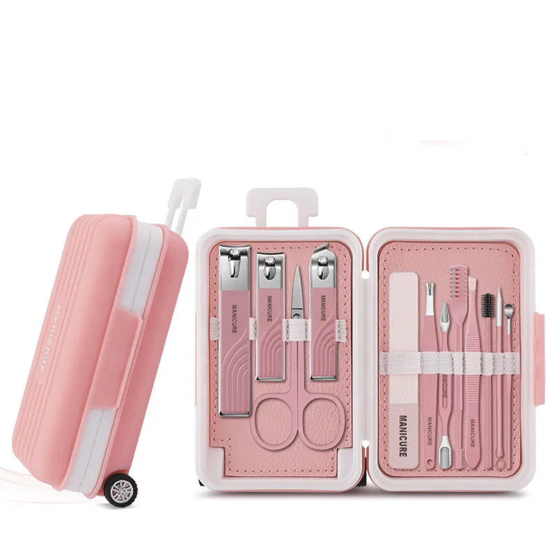 New Arrival Man Grooming Set Manicure Gift Woman Souvenir Truck Luggage Case Shape Nail Care Portable Nail Clipper Set