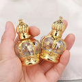 Portable 15ml UV Glass Roll-On Dispensing Bottle Elegant Empty Essential Oil Container MOQ 100pcs