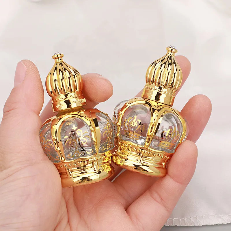 Portable 15ml UV Glass Roll-On Dispensing Bottle Elegant Empty Essential Oil Container MOQ 100pcs