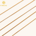 Stackable Fashion Jewelry Simple Diy Accessories Waist Necklace Stainless Steel Gold Plated S Chain