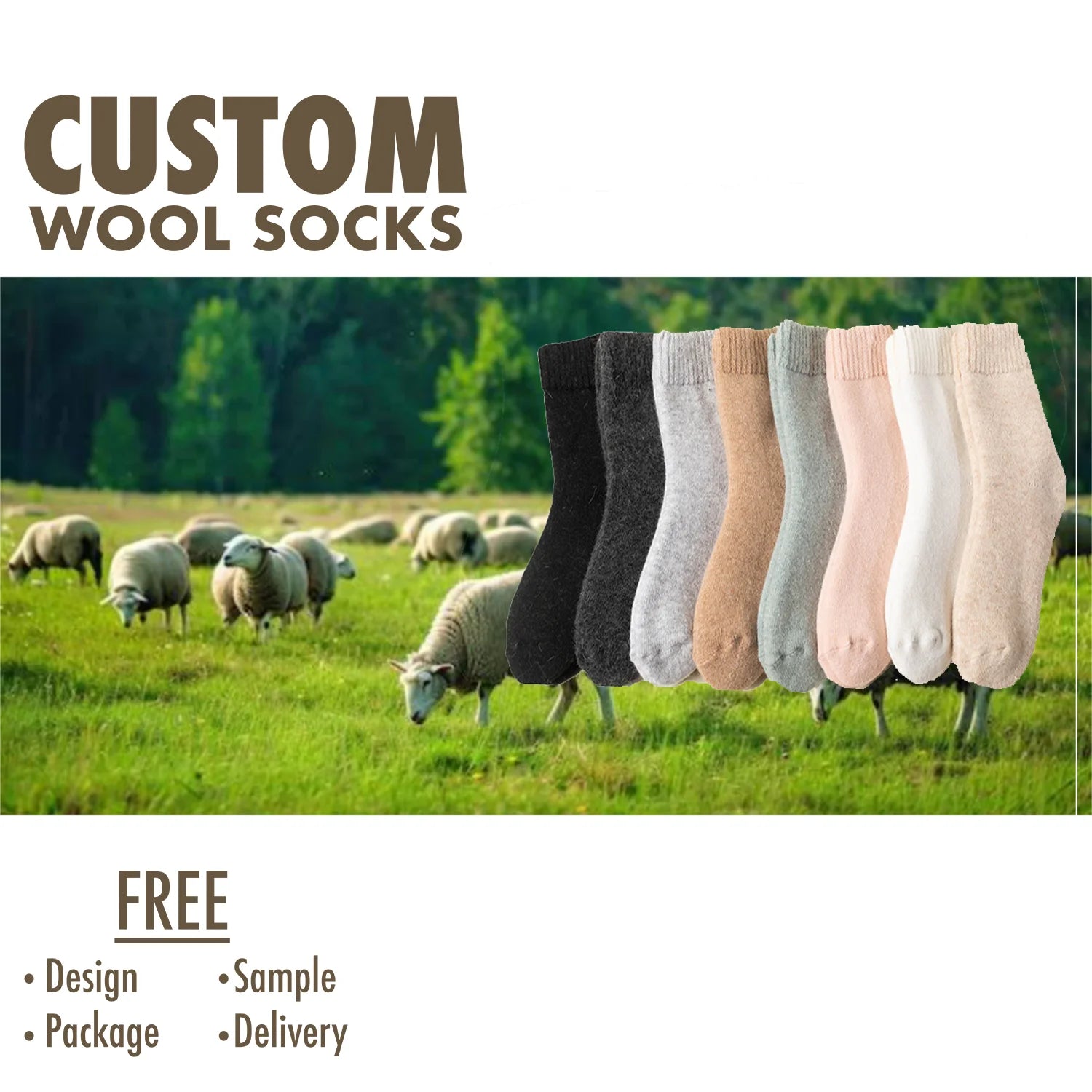 Women's Winter Indoor Warm Acrylic Wool Socks Color Blocking Home Fashion Accessory Fashionable & Stylish