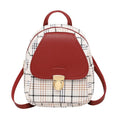 2026 Ladies Mini Backpack PU Leather Crossbody Backpack Small Woman Bag Teenage Girls Backpack