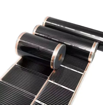 Radiant Underfloor Heating System Parts Waterproof Far Infrared Soft Warm Electric Graphene Eco-Friendly 110-240V 1 Year Heating