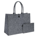 2024 New Felt Shopping Bag Women's Handbag Large Capacity Reusable Multiple Styles Customizable