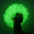 Promotional Glow Wig Glow in the Dark Party Wig for Party Decorate
