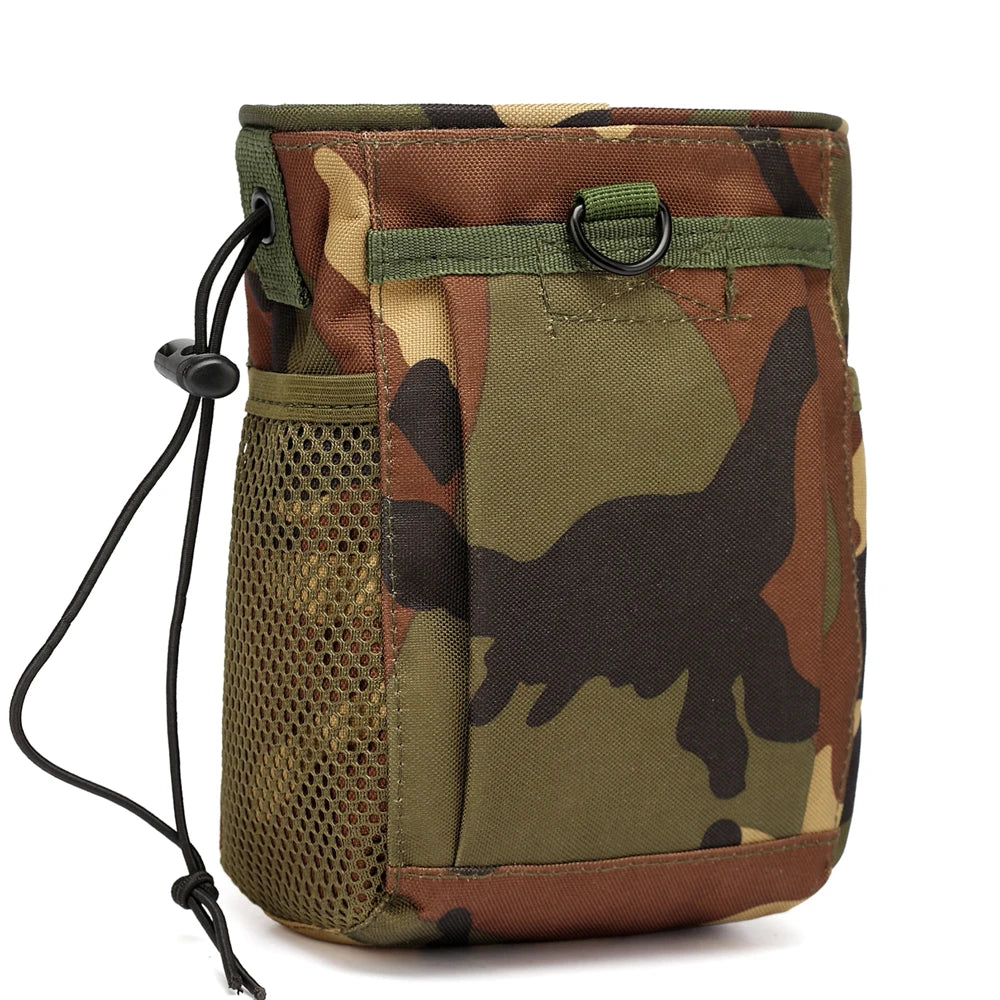 Outdoor Tactical Camouflage MOLLE Fanny Pack Multi-Purpose Waterproof Storage Bag for Small Items Waist Bags for Hiking Rope