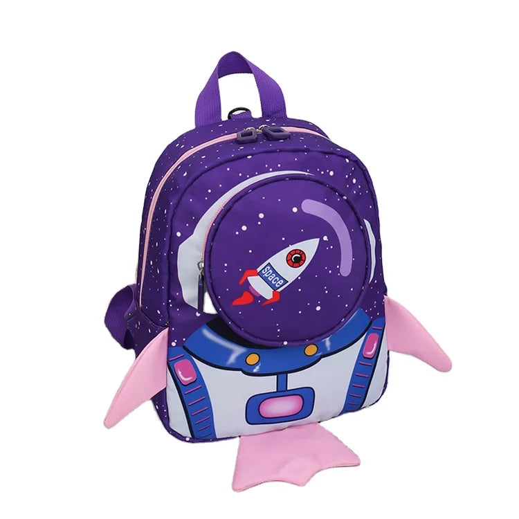 Custom Cartoon Soft Anti Lost Strap Mini Fashion Backpacks for Kids 3d