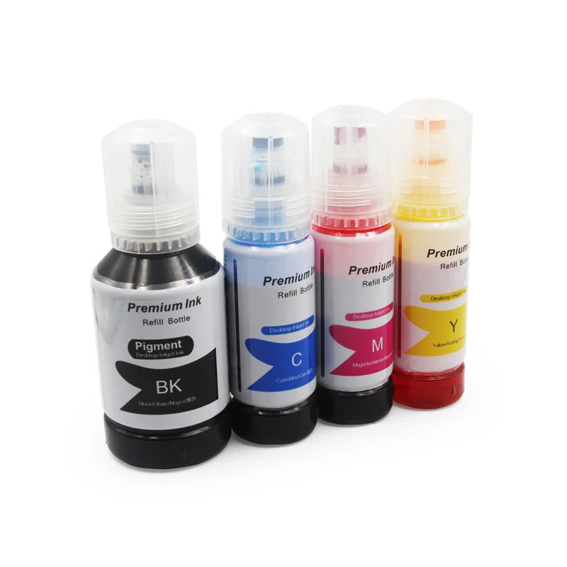 Ocbestjet 542 T542 Premium Color Compatible Bulk Water Based Refill Pigment Dye Ink for Epson EcoTank Pro ET-5850 ET-16600