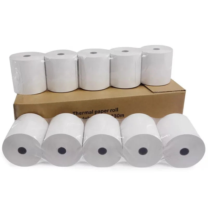 Unifon Paper POS Printing Machine Coreless Thermal Paper Roll Receipt Cash Register BPA Free