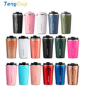 TY 380ml/580ml  Vacuum Travel Insulated Double Wall  Reusable 304 Stainless Steel Modern Turkish Coffee Mug Cup With Lid